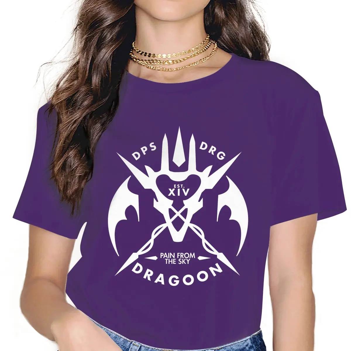 Final Fantasy Role Playing Game 5XL TShirts Dragoon Personalize Homme T Shirt Hipster Tops