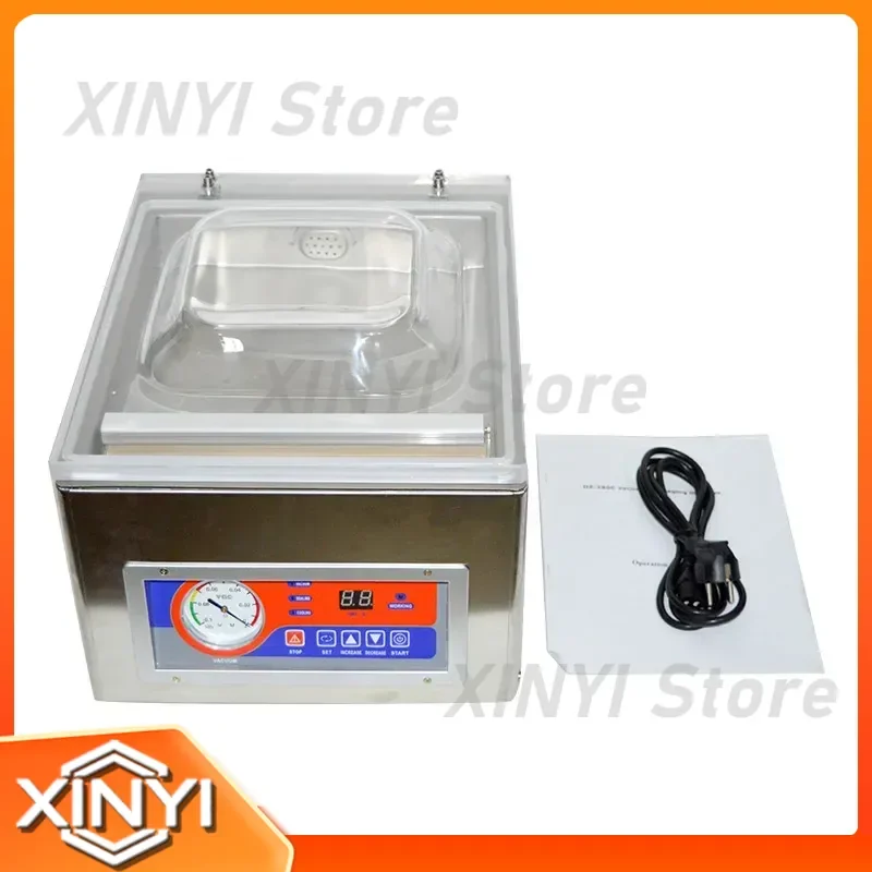 2025 New Household Vacuum Sealer Packaging Machine for Food Vacuum Sealing Stainless Steel Food Vacuum Packer
