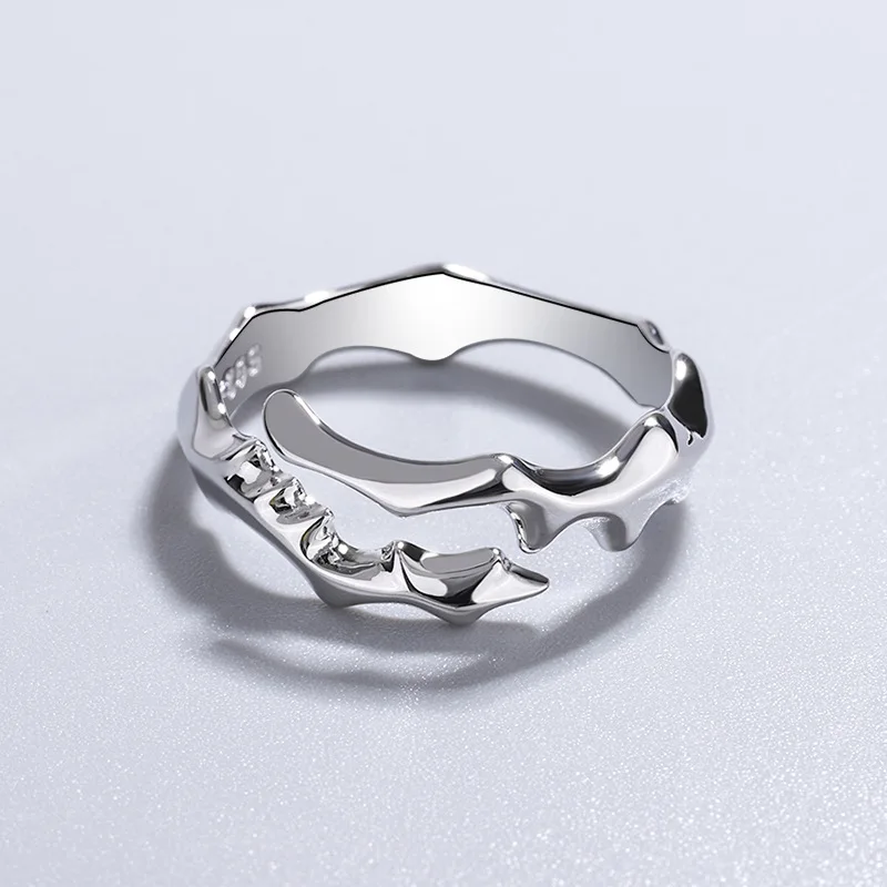 Women's 925 Sterling Silver Butterfly Open Ring