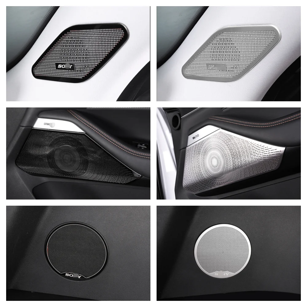 For Changan UNI-K UNIK 2021 2022 2023 Accessories LHD Door Speaker Audio Loudspeaker Cover Trim  Car Styling Interior Styling