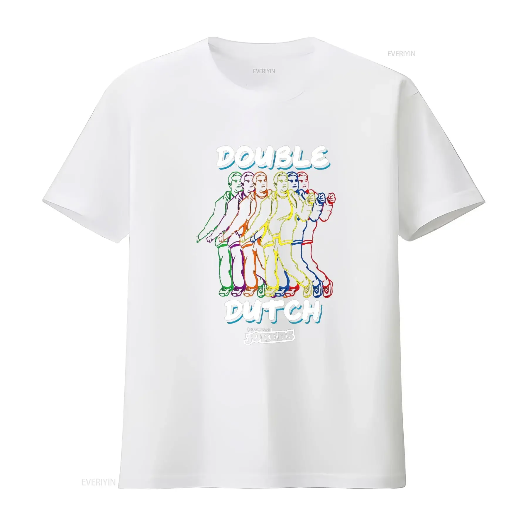 Impractical Jokers T shirt Sal Double Dutch Dance  vintage Washed fashion homme streetwear Soft Versatile Comfortable Unisex view 4