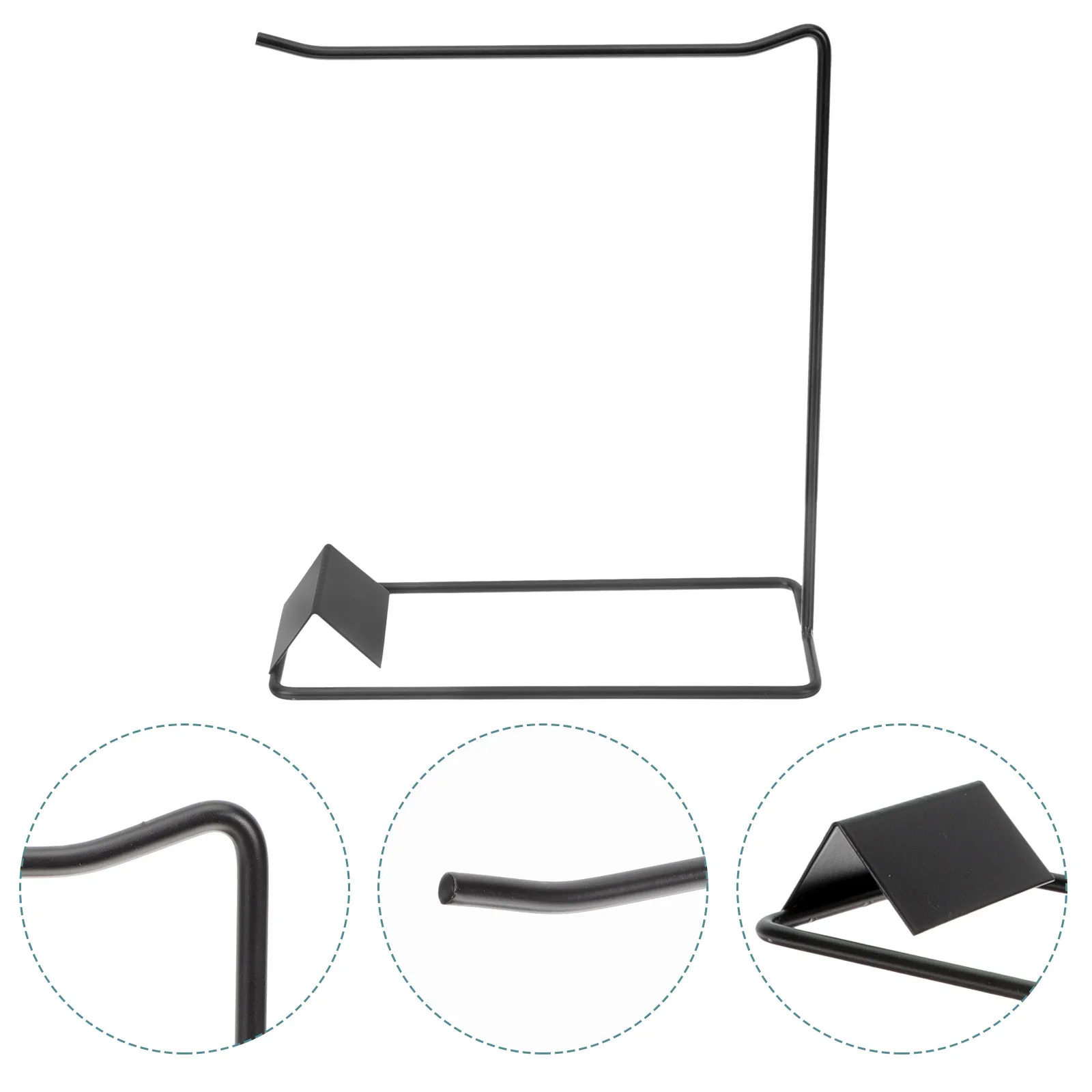 Iron Jewelry Organizer Hanging Metal Earring Display Rack Durable Necklace Bracelet Holder Practical Jewelry Showing Stand