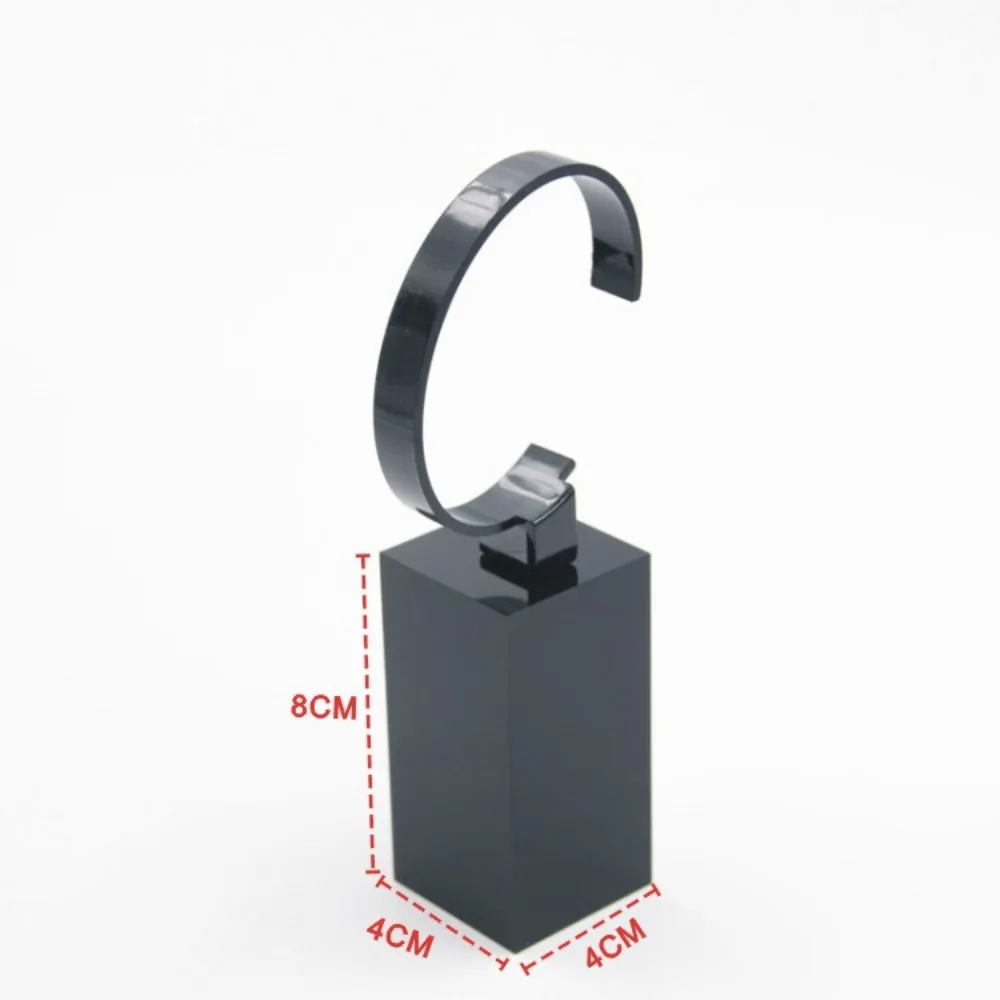 

4/6/8cm Fashion Acrylic Watch Display Holder C-Shaped Lightweight Watch Stand Upscale Watch Organizer