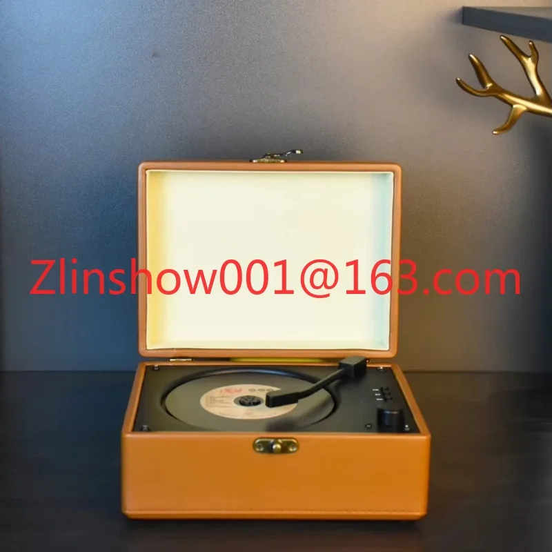 Retro Style Portable CD for DVD VCD Player Built-In Speaker Wireless for Bluetooth 5.0 Compatibility Remote Control for Music Lo