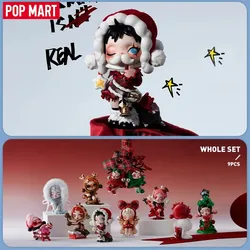 POP MART SKULLPANDA Tell Me What You Want Series Anime Action Figure Guess Bag Ornament Figurines Home Decor Desktop Dolls Model