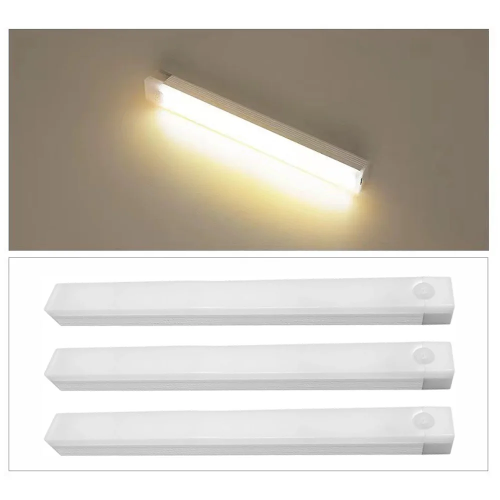 Wireless LED Motion Sensor Light - Rechargeable Night Light For Cabinets 3pcs  Wireless Motion Sensor Light Motion Sensor Night