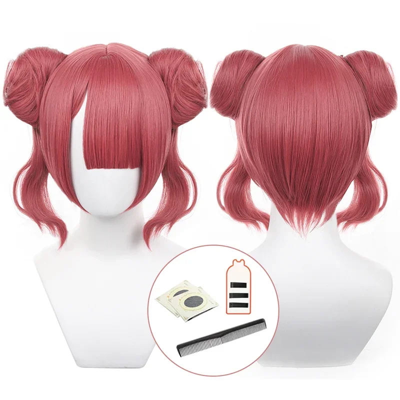 Blue Lock Manga Anime Anri Teieri Cosplay Wig Cute Style Rose Net Synthetic Fiber Adjustable Size Dress Up Party