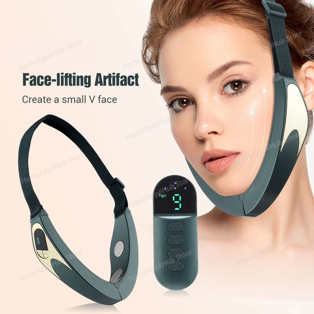 

Инструмент для красоты, 6 режимов и 9 уровней, беспроводные массажеры для лица Smart Gua Sha с дистанционным управлением