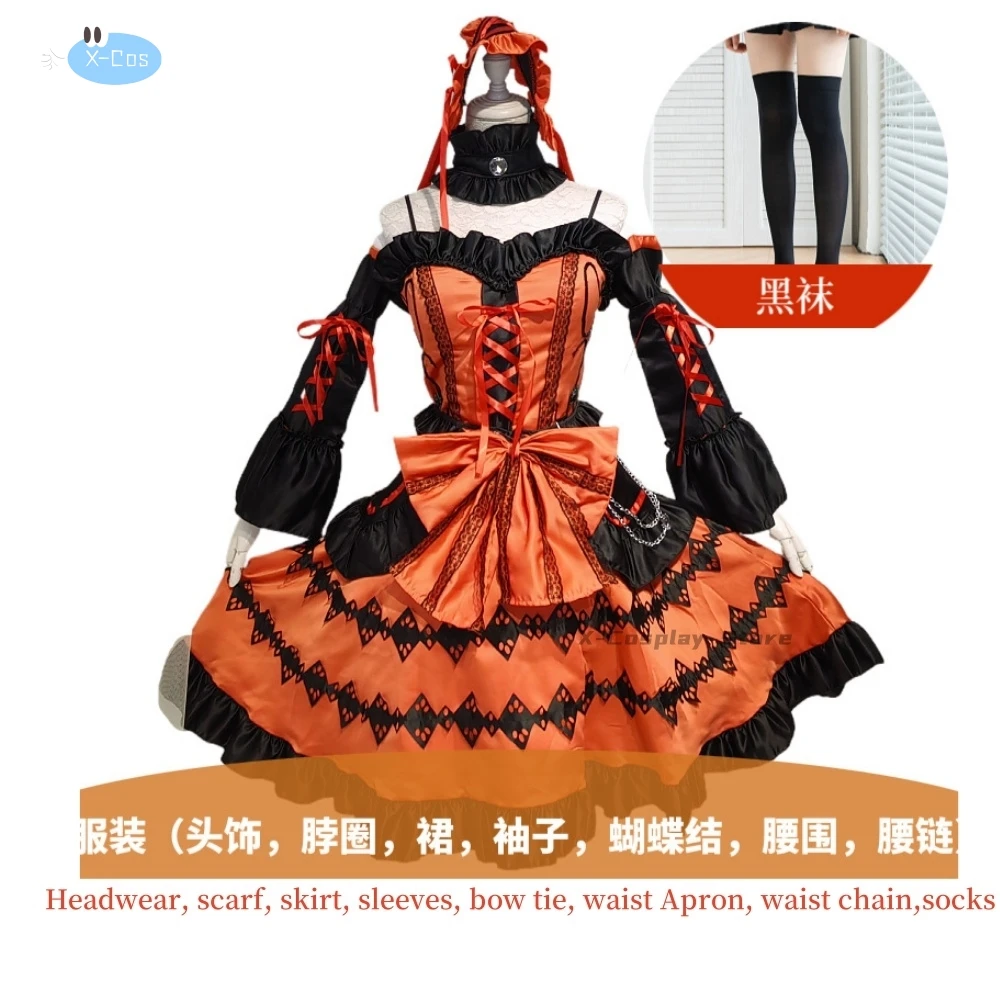 تاريخ لايف توكيساكي كورومي تأثيري حلي شعر مستعار مع الانفجارات كليب ذيل حصان كوميك كون كابوس أسود طويل ذيل حصان شعر مستعار زي