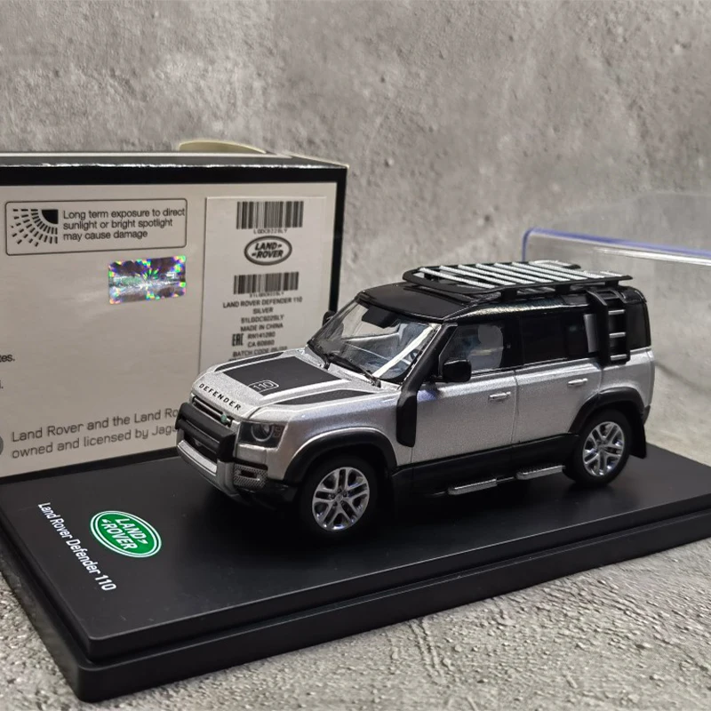 Diecast 1/43 Scale Land Rover Defender 110 SUV Simulation Alloy Model Car Collectible Toy Gift Souvenir Display Ornaments