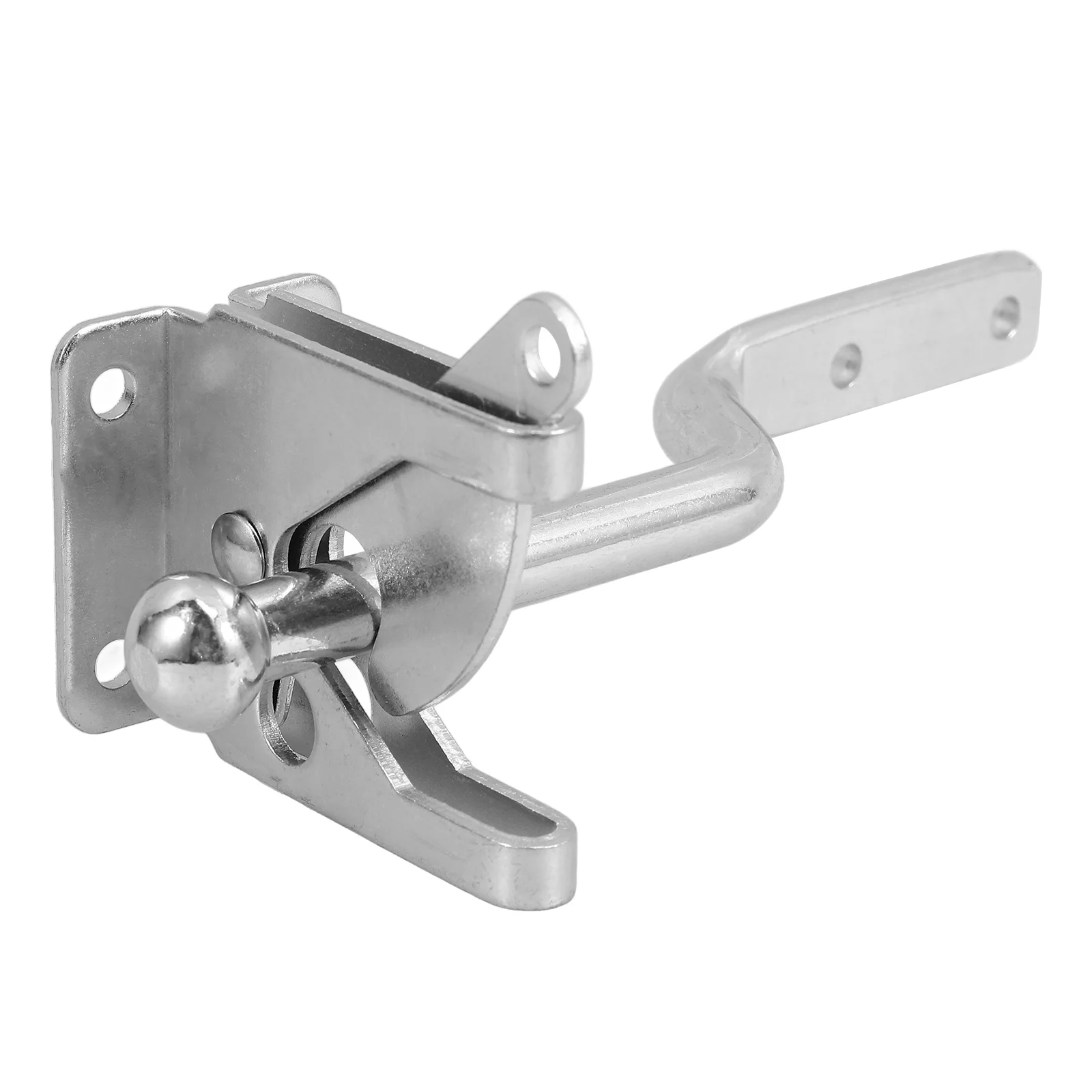 

Heavy Duty Lock Gate Latch for Wooden Outdoor Gates Screen Baby Proof Weatherproof Door Locking Gate Latch Bolt Hardware