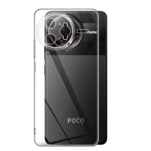 Transparent Case For Xiaomi Poco F8 F7 Ultra F6 F5 Pro F4 F3 GT Clear Ultra Thin Soft Phone Shell For PocoF8Ultra Silicone Cover