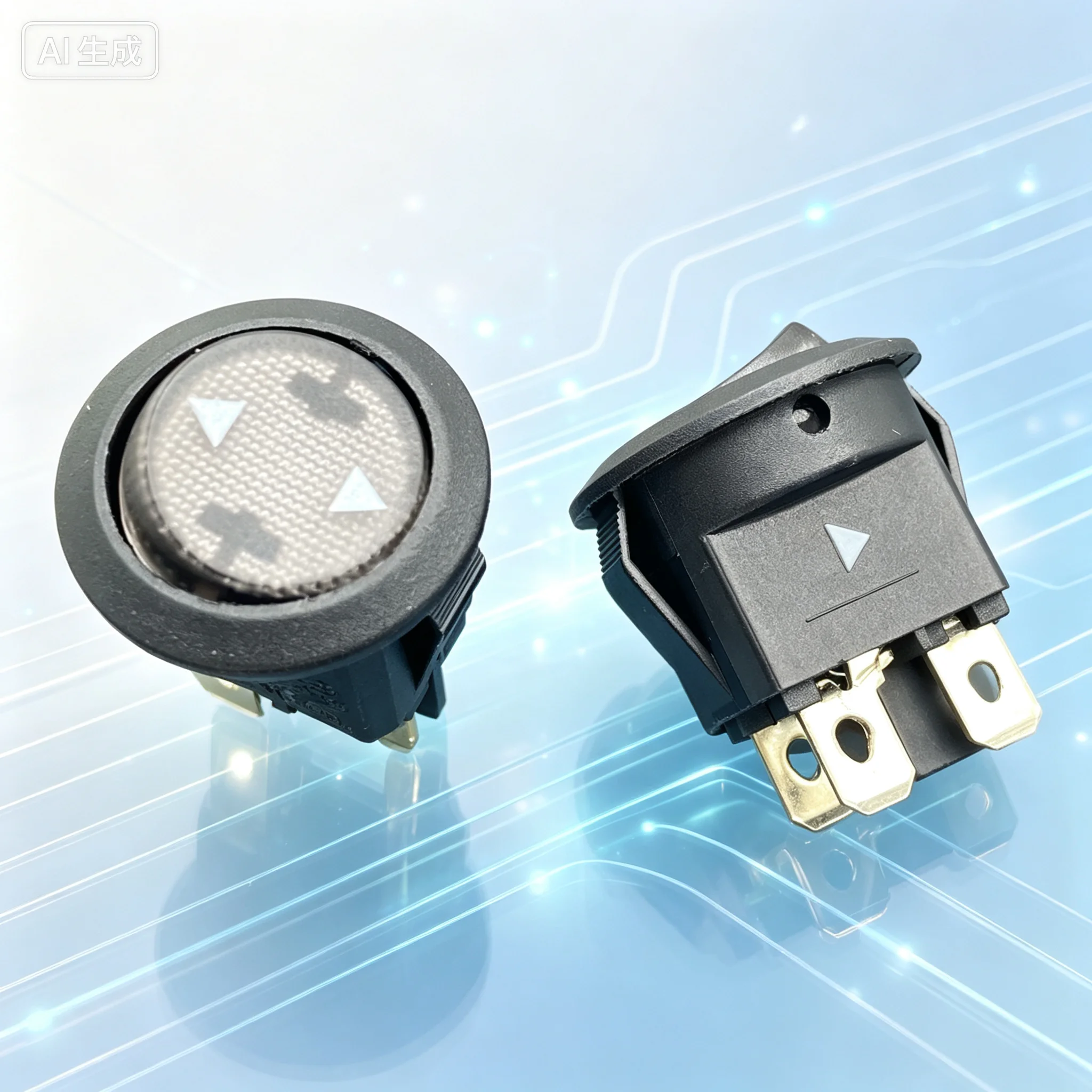 Rocker for TH1 3 Pin 2 Position Illuminated Switch  30pcs