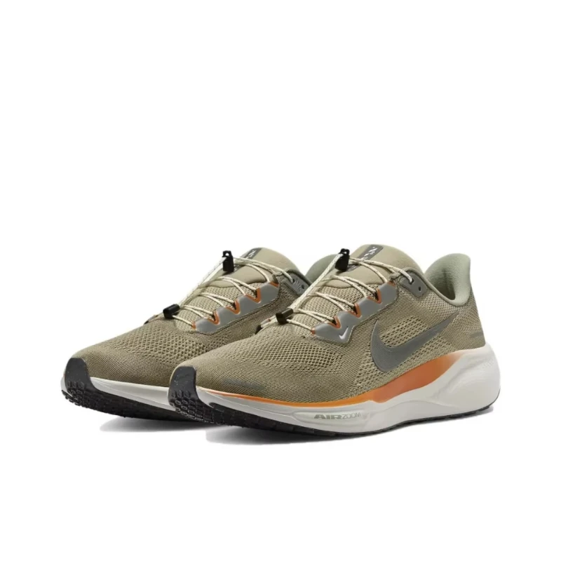 حذاء الجري Nike Air Zoom Pegasus 41 مزود بوسادة هوائية ومقاوم للاهتراء وخفيف الوزن ومنخفض القطع للجنسين باللون البني HJ7331-276