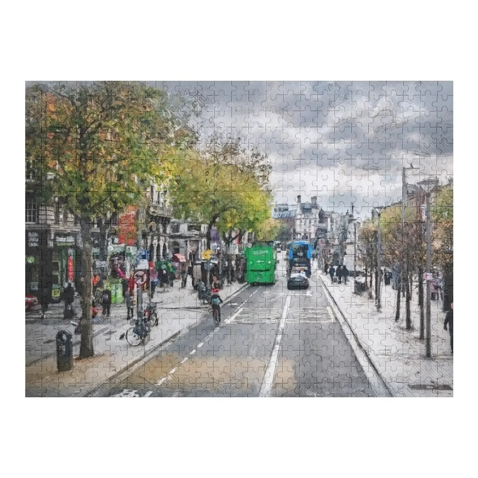 

Dublin art #dublin Jigsaw Puzzle Personalized Baby Object Personalized Toys Puzzle