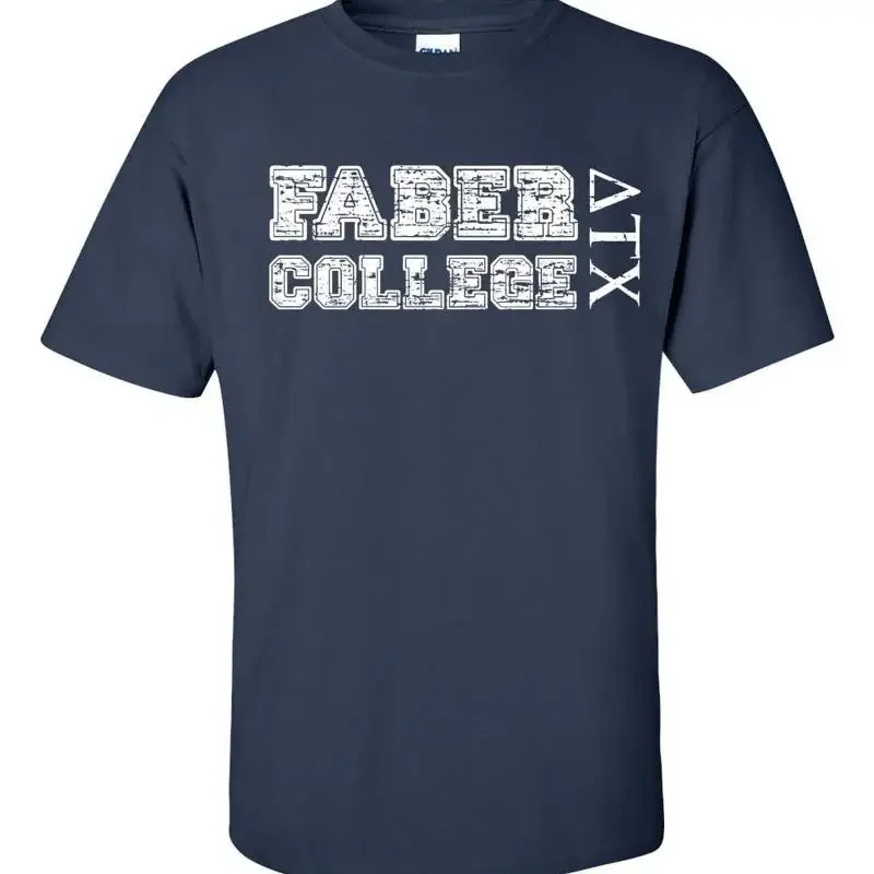Faber College Funny Frat Party Navy Men's T Shirt 1623