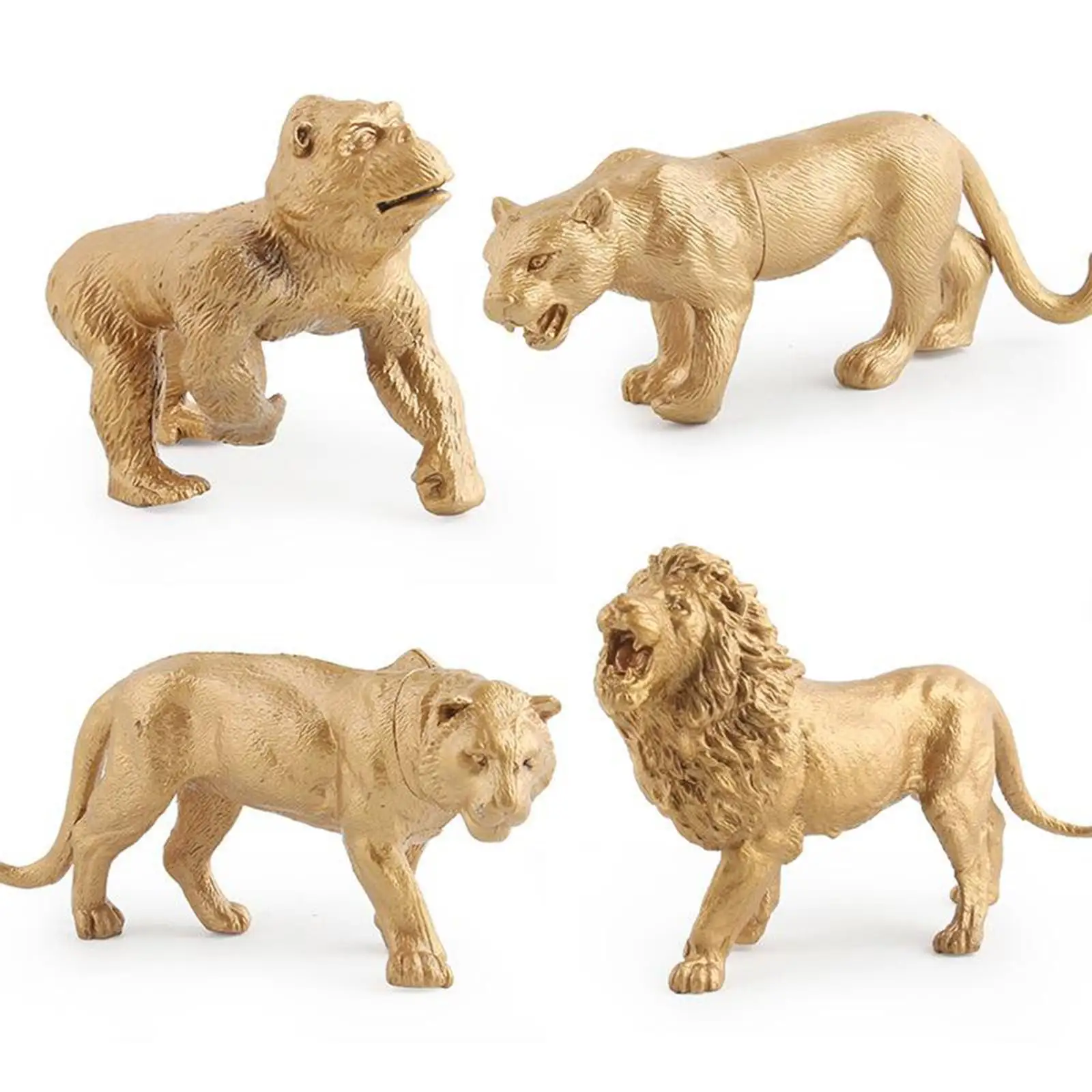 Animals 7 Pcs Mini Jungle Animals Toys Set Learning Wedding Favors Kids Toys