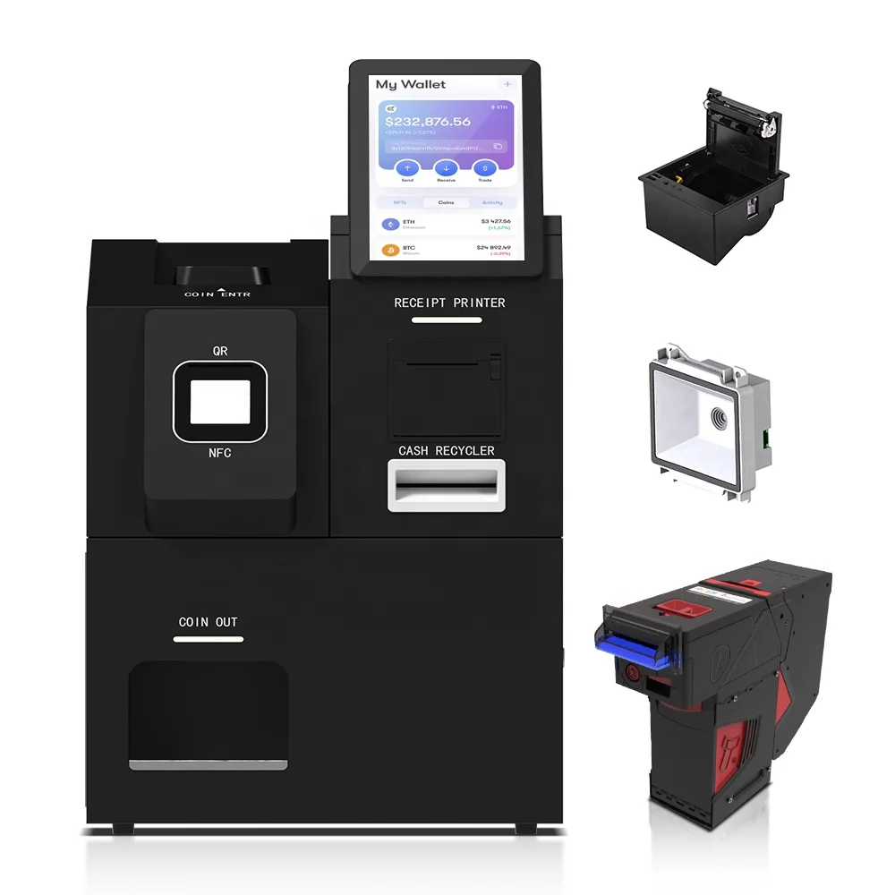 Kiosk with SDK and Barcode Reader 10.1