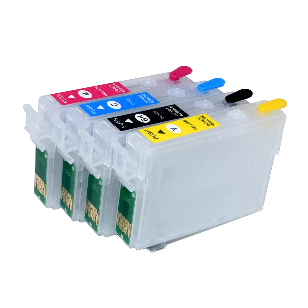 Asia T1411-T1414 Refillable Ink Cartridge With ARC Chip For Epson Workforce WP-7018 WP-7511 WP-7521 WF-3521 WF-7018 Printers