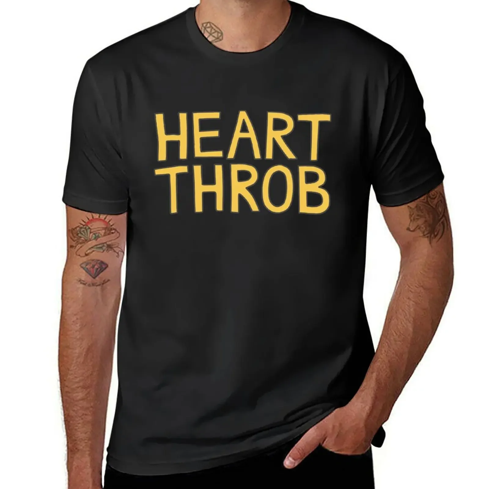 heart throb sweater T-Shirt rapper graphic tees graphics plain oversized t shirt men