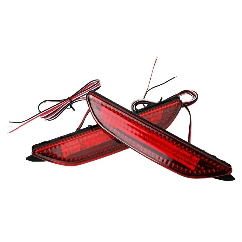 

1 Pair Car Tail Light Fog Lamp Rear Bumper Fog Lights Rear Bumper Reflector for Kia Rio K2 Sedan 2011 2012 2013 2014 LED