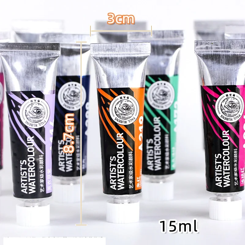

Rubens Master Layered Color Watercolor 15ml Tube Artist Professional Acuarela Beginner Painting Art Supplies Student Supplies