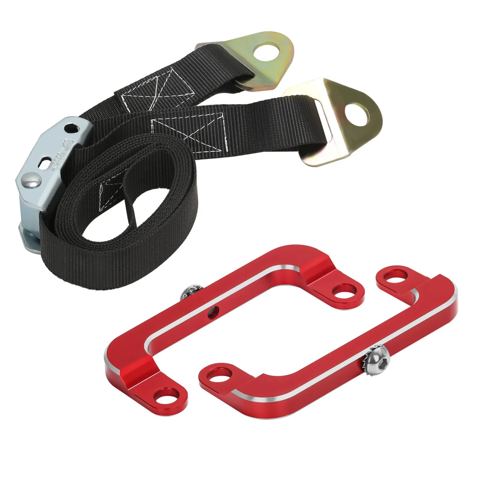 

For 2004-2025 HONDA CBR1000RR Front Lowering Strap & Brackets Drag/Roll Racing