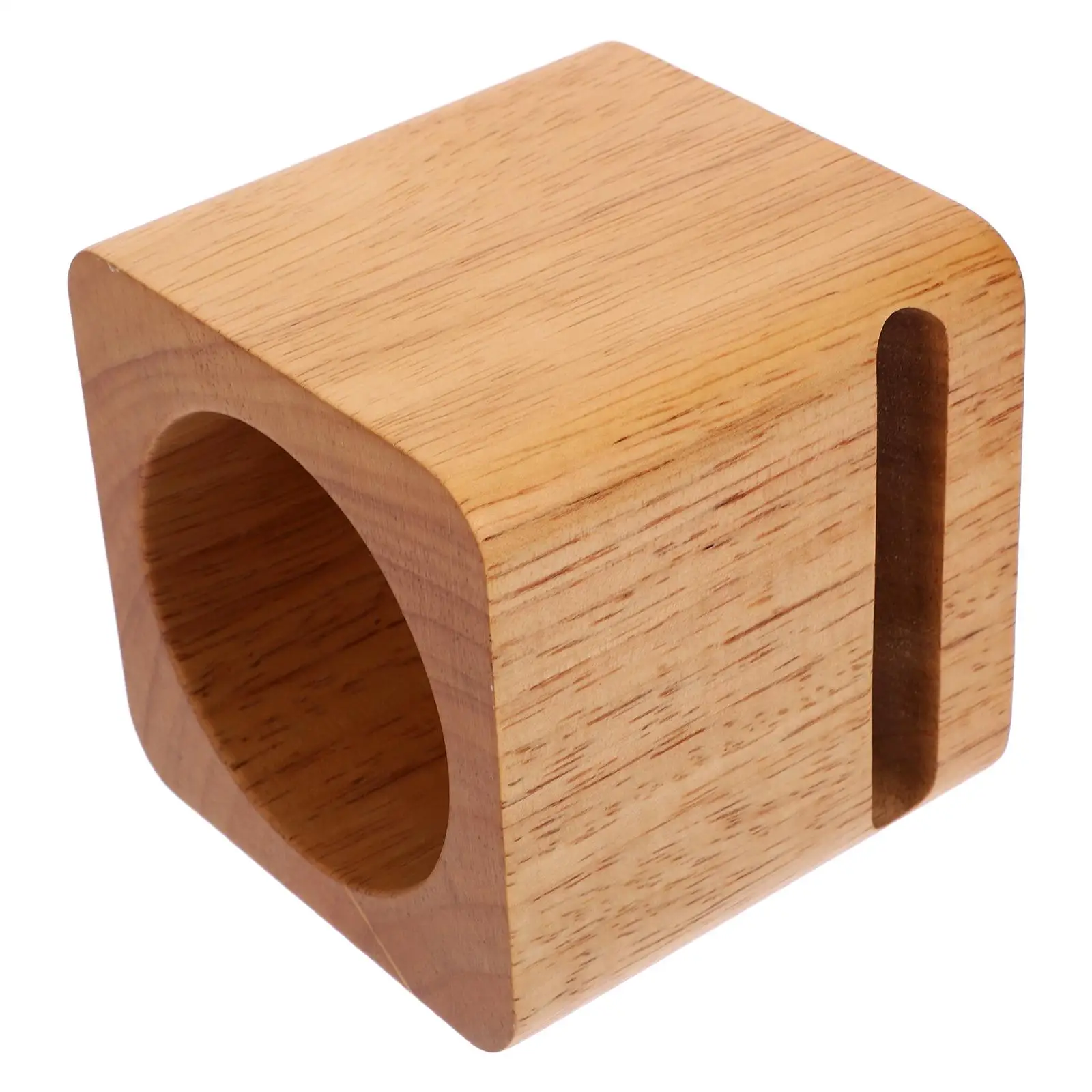 

Cell Phone Stand Holder Creative Table Rubber Mobile Amplifier Without Plug Solid Wood