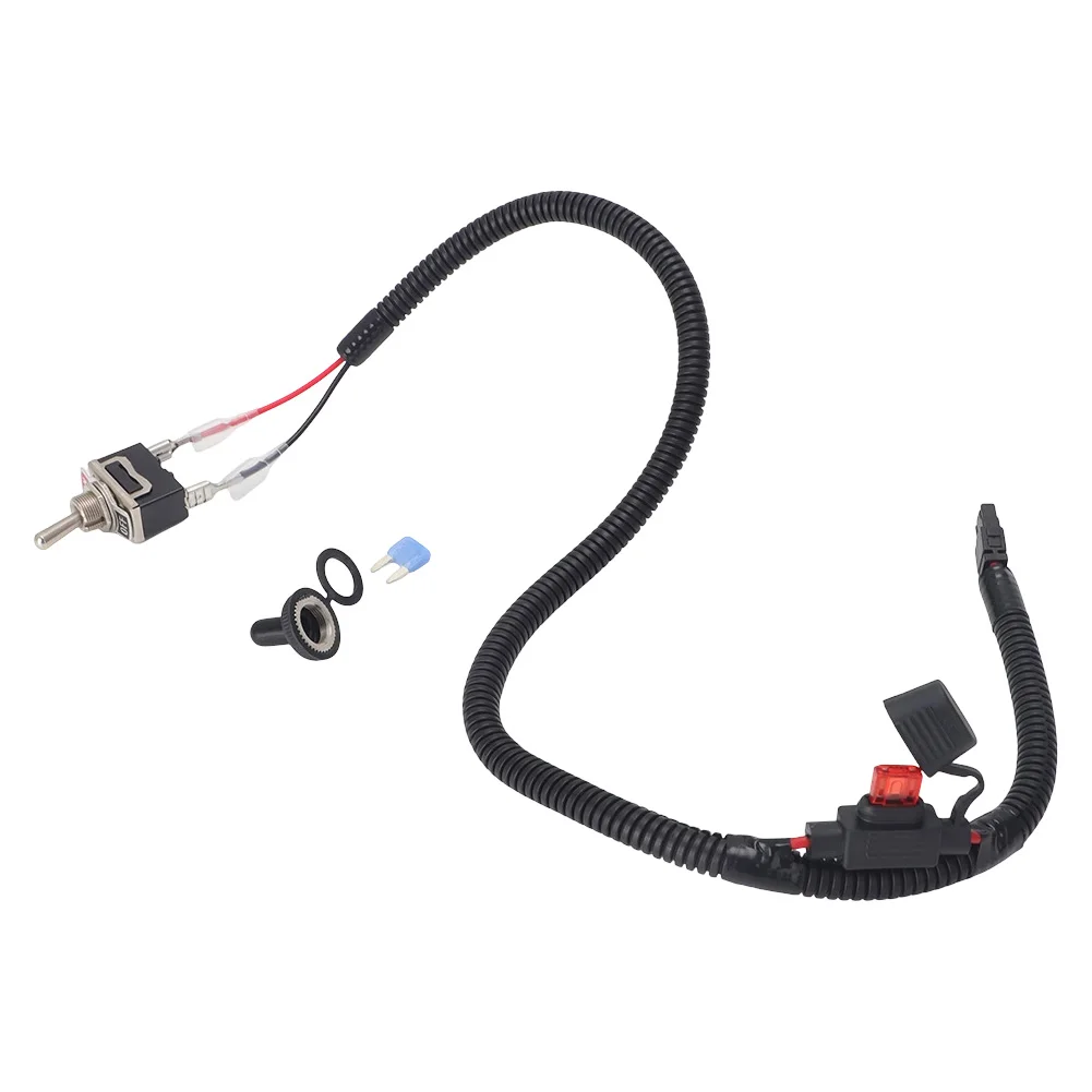 60cm Mini-Klingensicherungsadapter-Set 12V Auto-Sicherungshalter mit Ein-/Ausschalter und Kabel – Detail 4