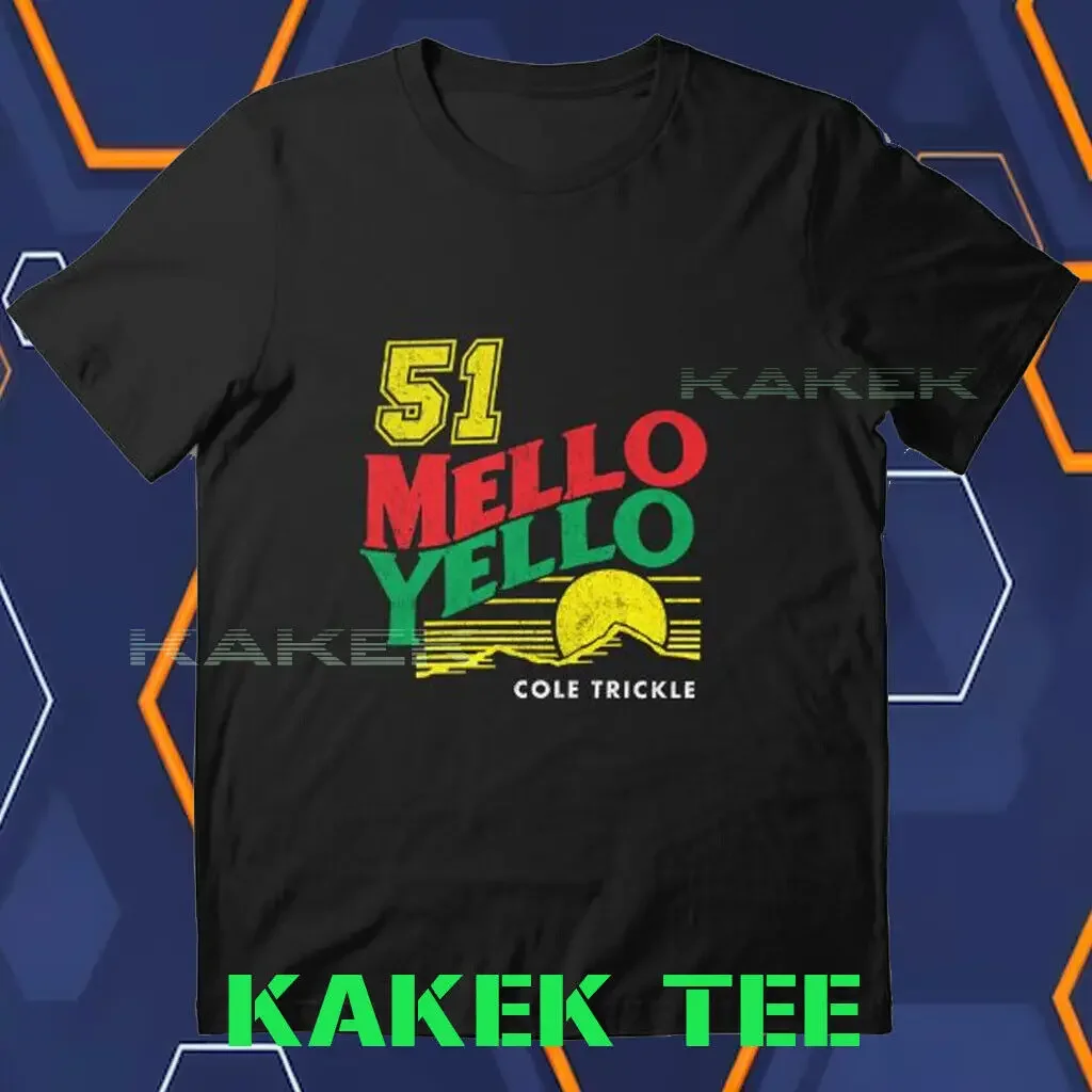 #51 Mello Yello Cole Trickle Logo Men's T-Shirt Funny Size S to 5XL