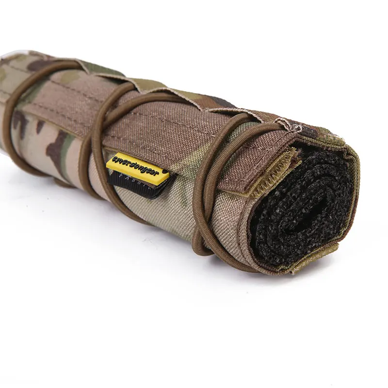 Emersongear Tactical 18cm Airsoft Suppressor Cover Protective Cloth Tool Panel Muffler Case Pouch Bag Hunting Tube Gear