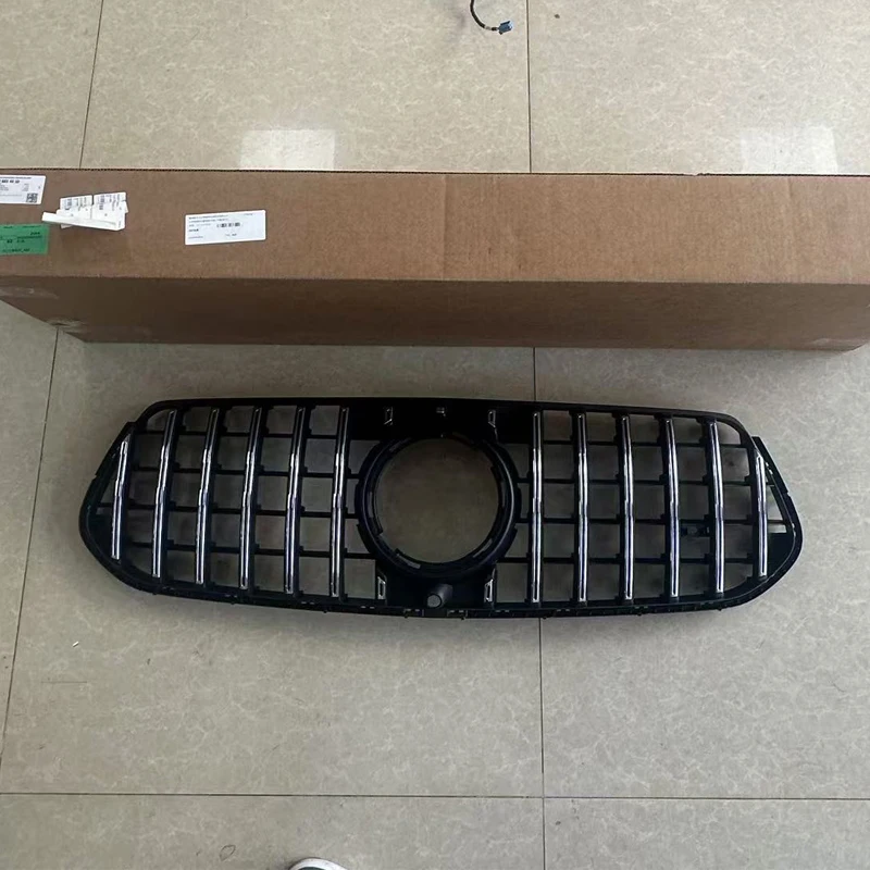 

Reli для Mercedes Benz GLE53 W167 AMG, обновленная передняя решетка из АБС-пластика, используемая передняя панель для GLE350 GLE450, улучшенный внешний вид AMG