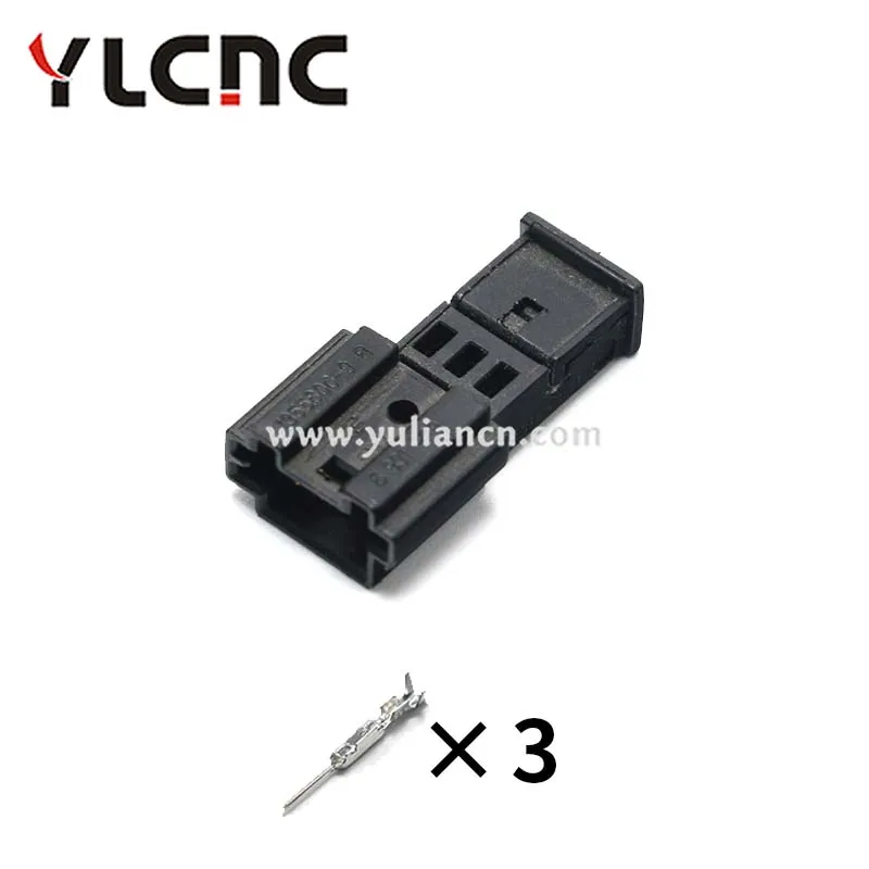 YLCNC factory direct sales 1Pcs 3Pin Automotive connector MQS Sensing plug Cable harness connector 9-968700-1 1355600-9