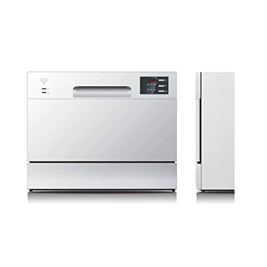 Energy Star certified countertop dishwasher with delay start function and LED display ideal for small kitchens compact spaces a