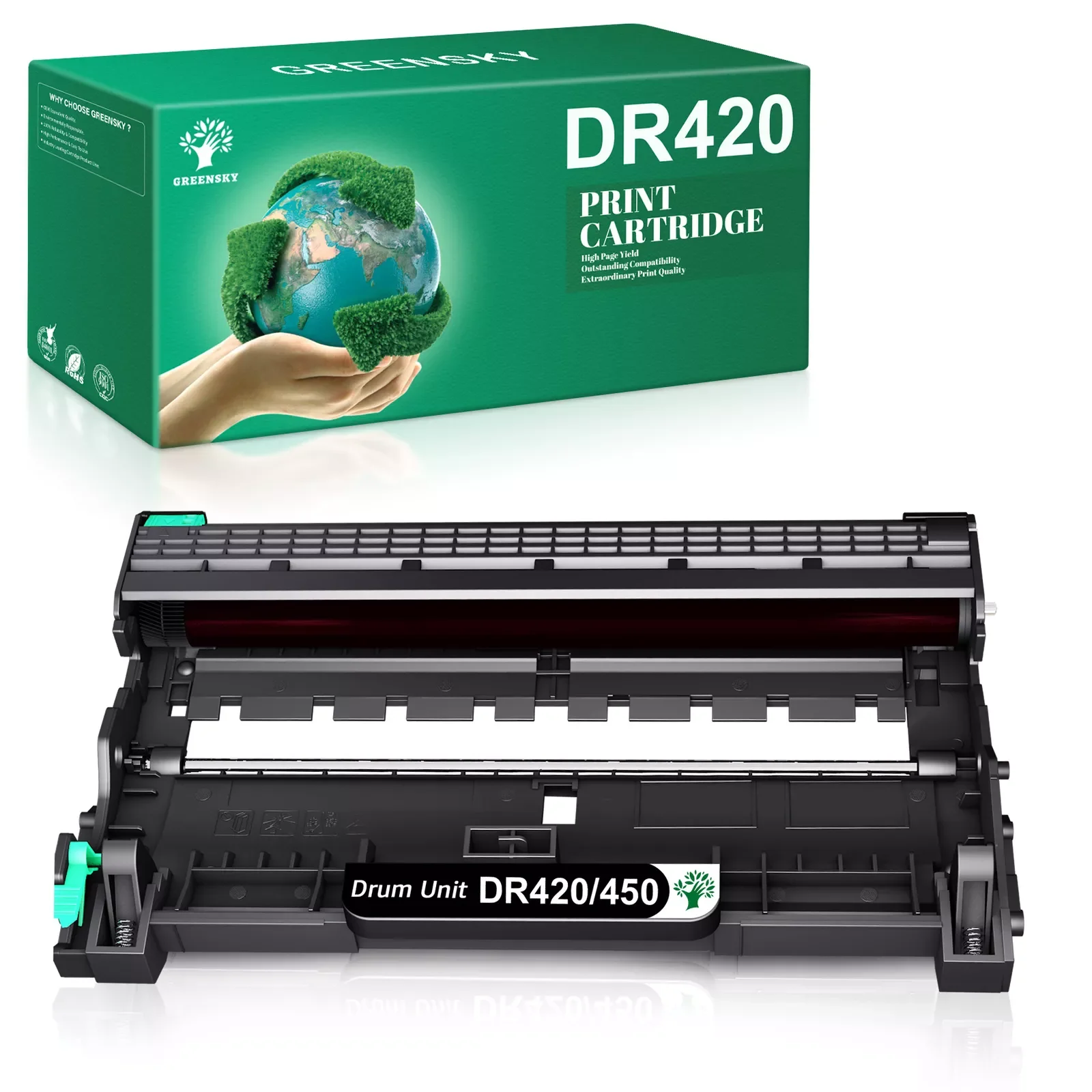 1PK DR420 Drum Unit For Brother DR450 HL-2220 2230 2240 2270DW MFC-7360N Printer