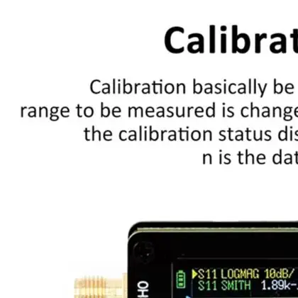 Upgrade 50KHz-2.7GHz Vector Network Analyzer VNA-H Tester Portable Handheld RF Analyzer With For SMA Calibration Kit For HF VHF