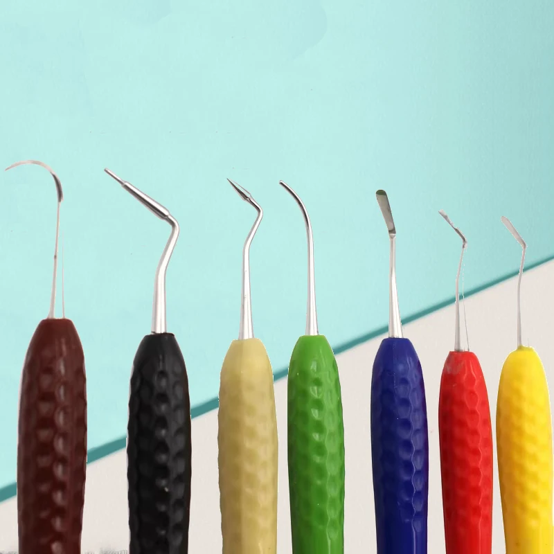 

1PCS Dental Resin Filler Tool with Silicone Handle for Aesthetic Restoration & Composite Filling