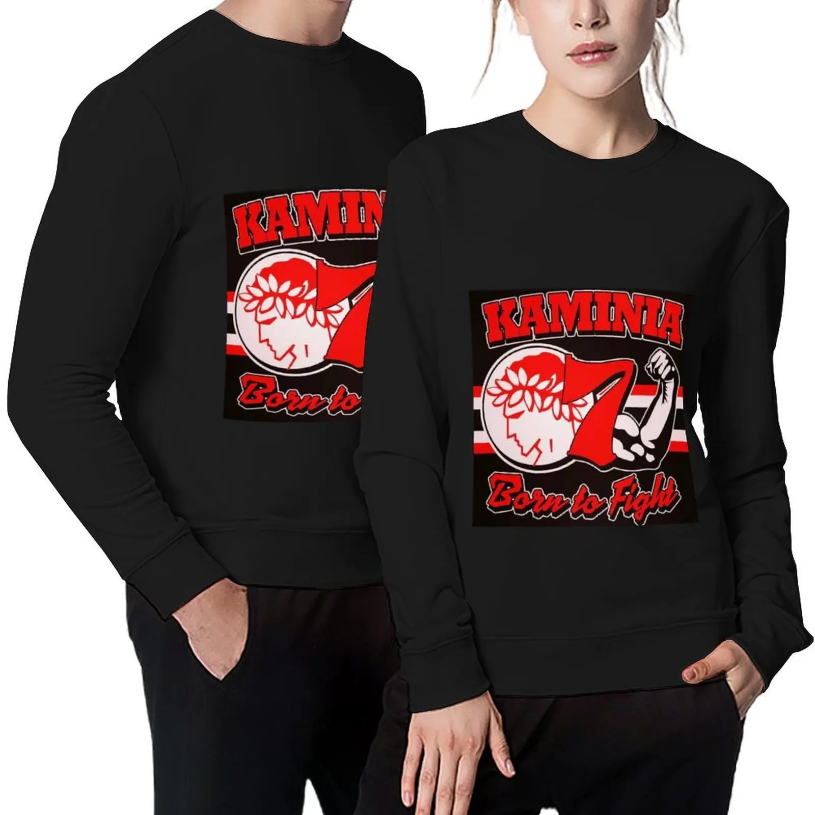 

Olympiakos Gate 7 Kaminia Pullover male clothes korean style clothes men clothing tracksuit hooded sweatshirt for men