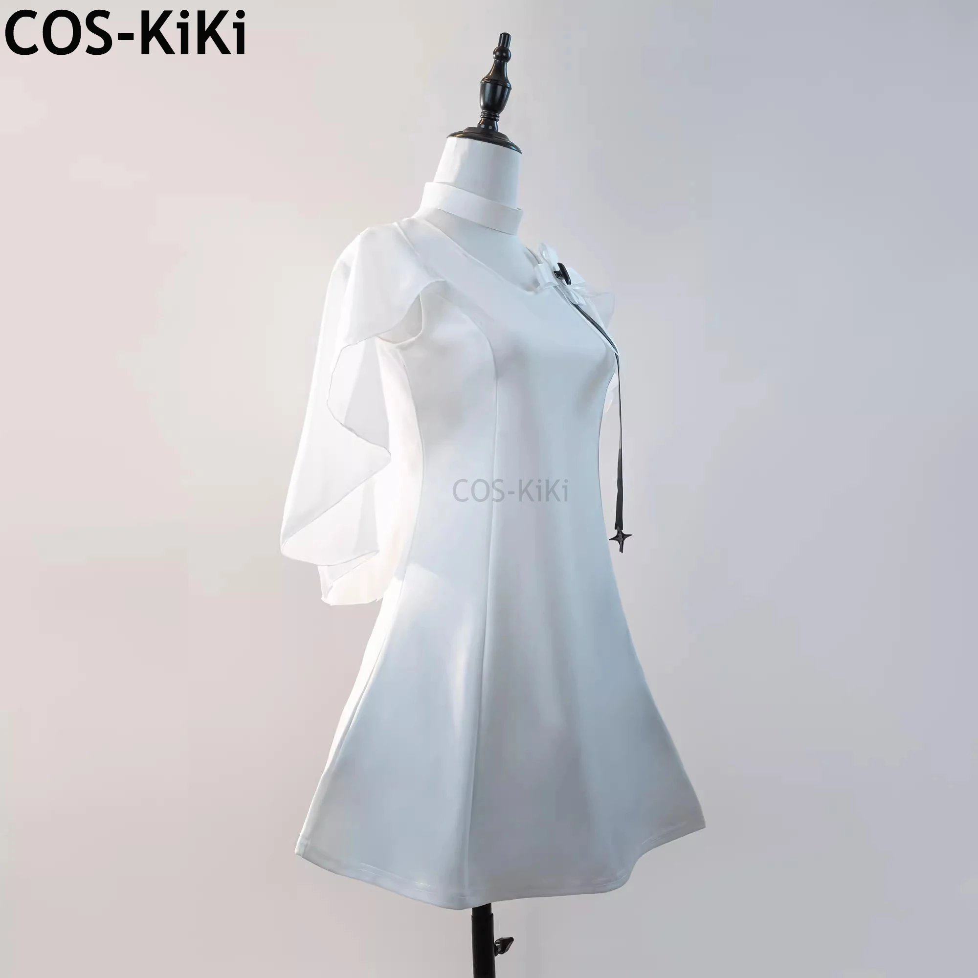 COS-KiKi Arknights Childhood Amiya BOSS Game Suit Sweet Lovely Dress Uniform Cosplay Costume Halloween Party Outfit Women