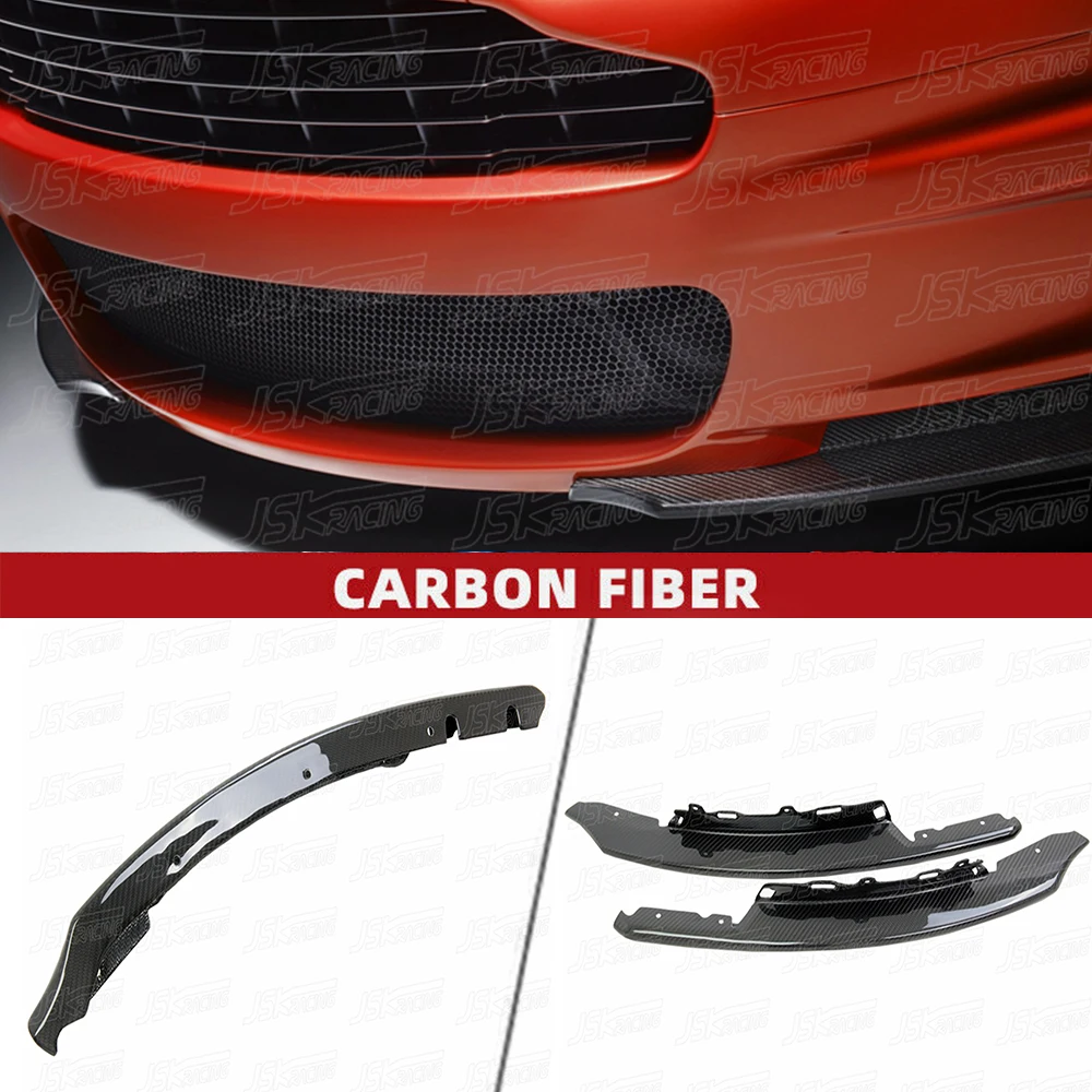 

Передняя губа из сухого углеродного волокна для Aston Martin Dbs 2007-2012