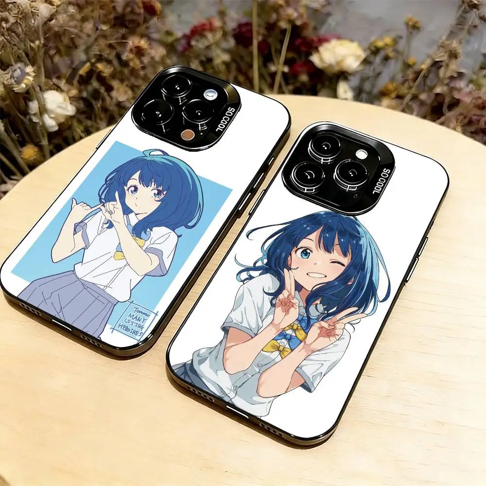 

Too Many Losing Heroines Phone Case For iPhone 17,16,15,14,13,12,11 Plus,Pro Max,XS,Colored Silver Plated Inside Cover