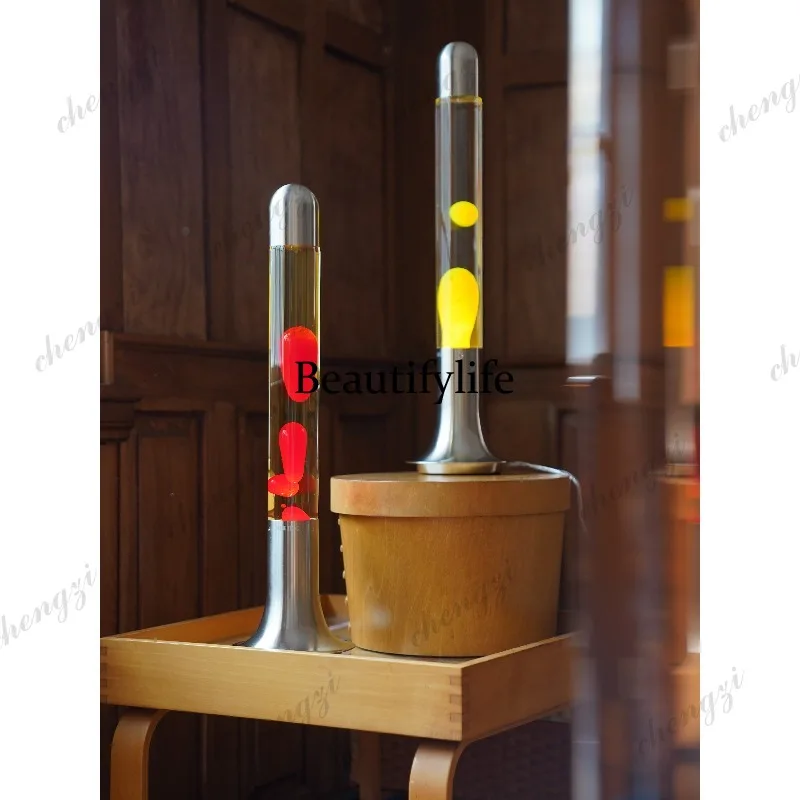 Wabi-sabi style indoor decoration, housewarming gift, ambient countertop, minimalist rock lamp