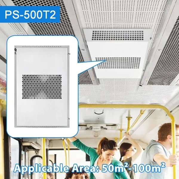 Bipolar Ionization air purifier plasma ionizer for Bus Wall Mounted Plasma Generator Air Purifier