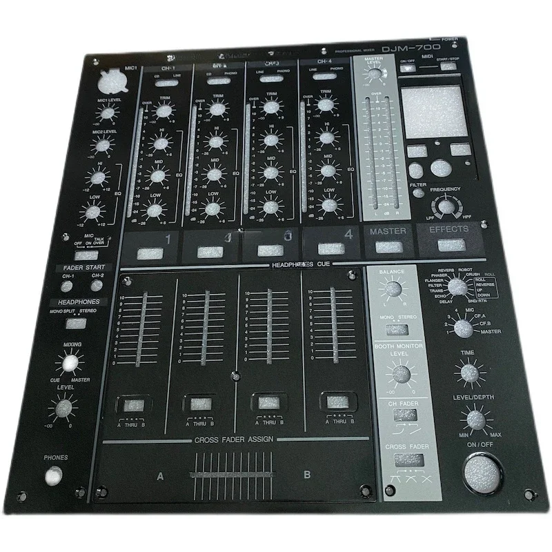 

DJM-700 Mixer Panel, Complete Set of Fader Board, Iron Plate, Medium Plate DJ Player