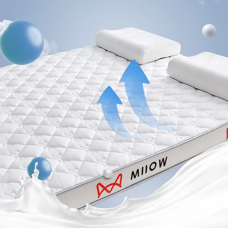 latex sponge filling 4/7cm Tatami Mat High grade Thicken Latex Mattress Twin King Queen Size Keep warm winter bed cover cushion