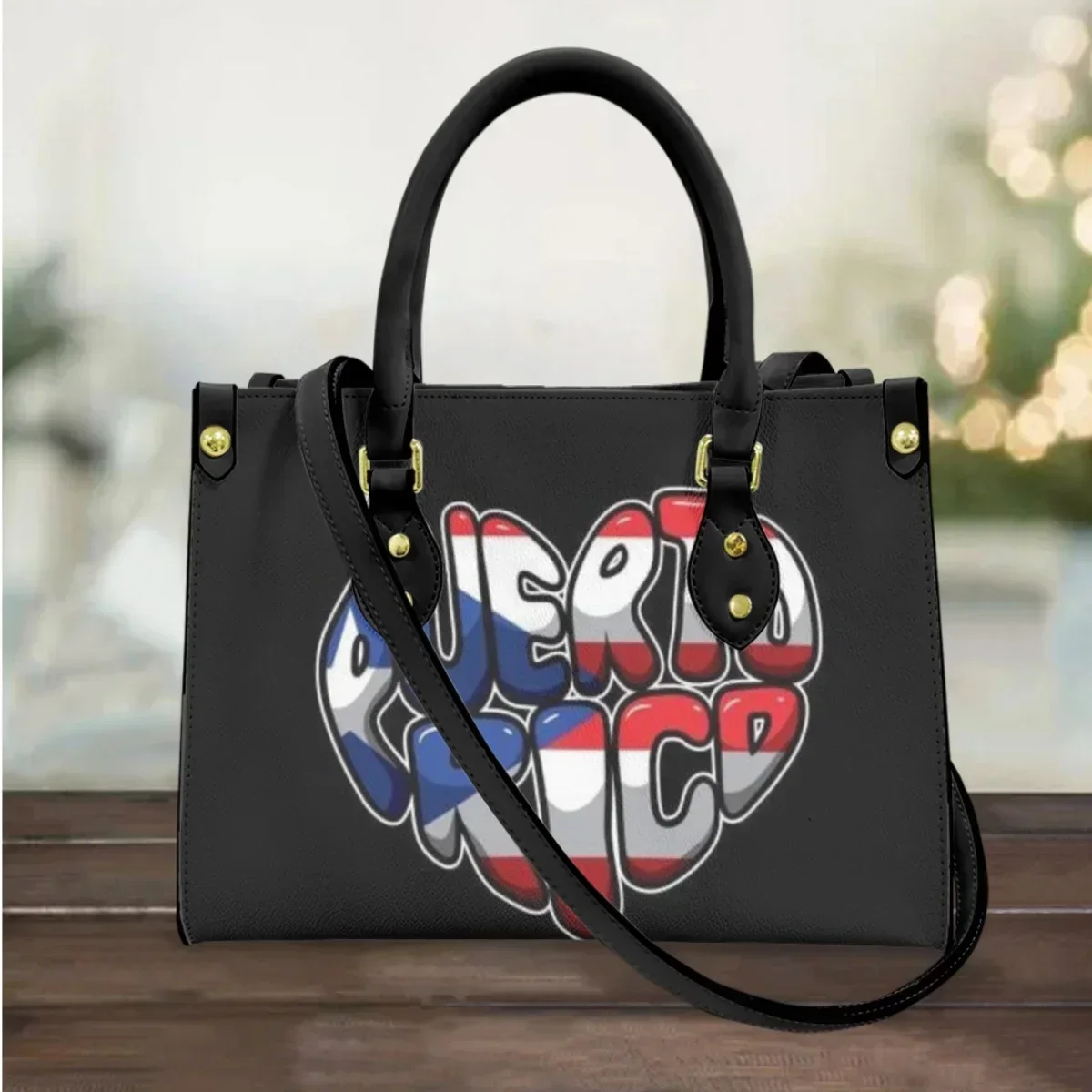 

Сумка в стиле Пуэрто-Рико, черная, из искусственной кожи, ретро-модель, модная уличная сумка-мессенджер для женщин, длинная наплечная сумка через плечо для девушек