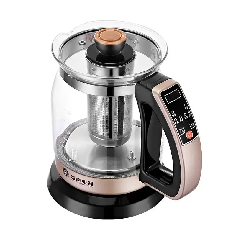 1.2L LCD display electric kettle glass teapot multifunction health preserving pot