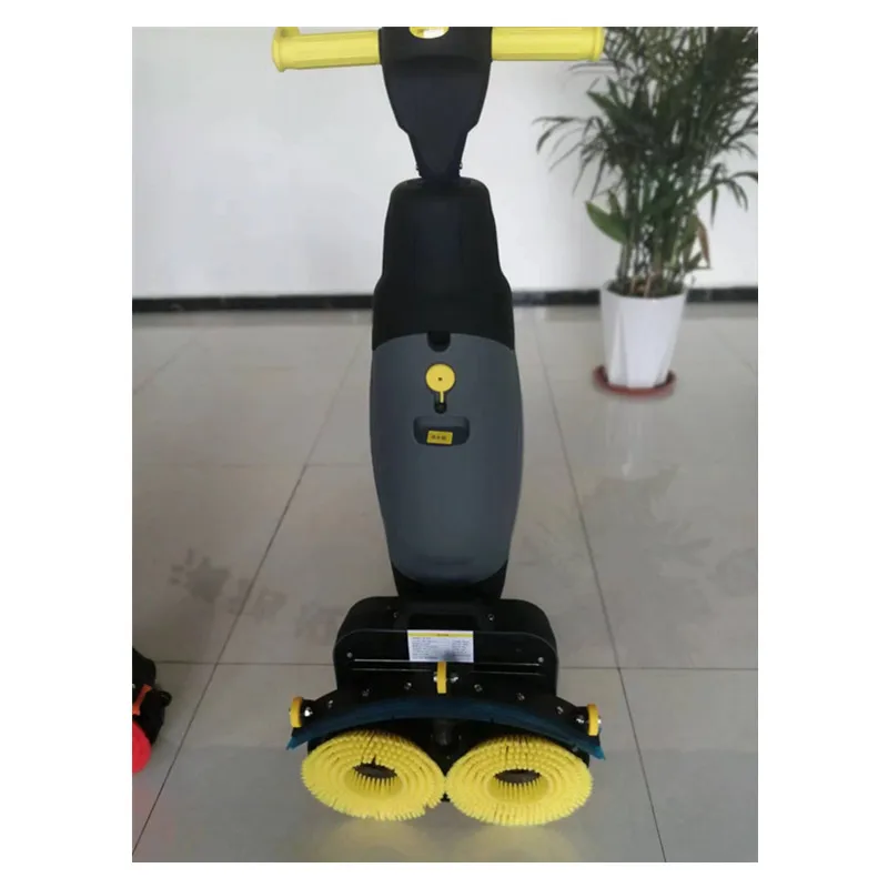 Cross-border Special Offers Cordless Floor Scrubber Small Double Disc Electric Hot Sales  Mini Cleaning for Home