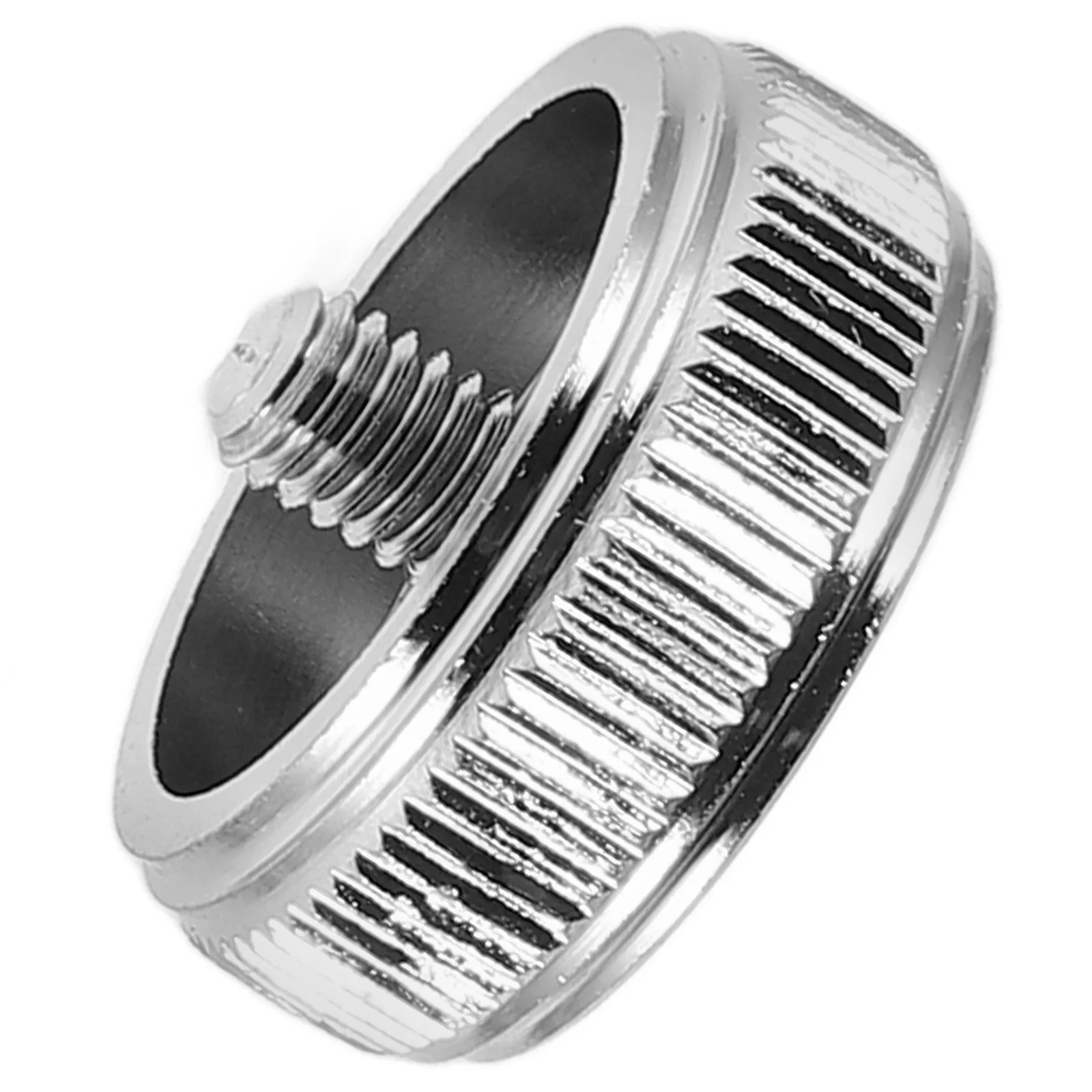 

Tenor Horn Valve Finger Buttons Compact Copper Nickel Plating Durable Replacement Parts Valve Caps Musical Instrument