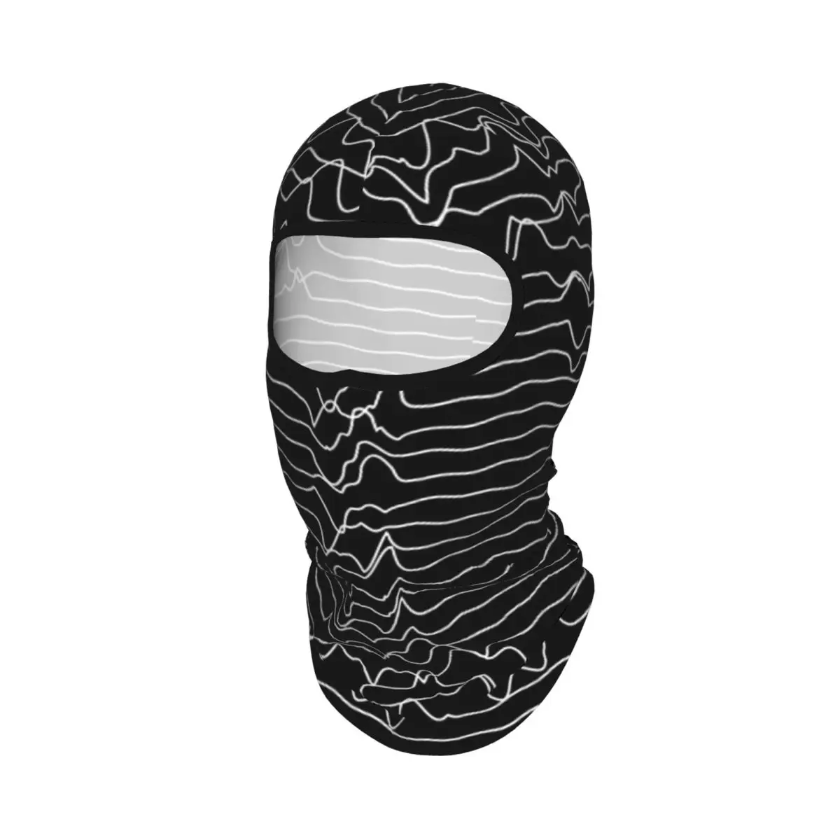 Joy Division Unknown Pleasures Breathable Thin Balaclava Full Face Mask Sun Protection Neck Gaiter For Motorcycle Cycling